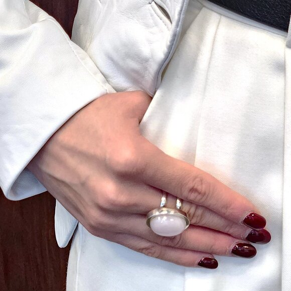 Ilaria Pink Stone .925 Ring - Picture 8 of 8